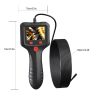Borescope Endoscope Inspection Camera With 8 Led Lights; Handheld Sewer Endoscope Camera Screen Borescope Portable Snake Camera With 16.4FT