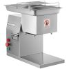 VEVOR Commercial Meat Cutter Machine 1100 LB/H 3mm Stainless Steel with Pulley 600W Electric Food Cutting Slicer for Kitchen Restaurant Supermarket Ma